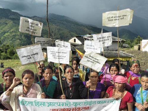 Image by Peter Caton/VSO, Women's Network in Bindabasini VDC, Dailekh district, Nepal